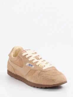 Autry – Sneaker aus Veloursleder beigebraun
