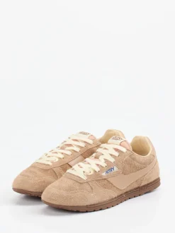 Autry – Sneaker aus Veloursleder beigebraun