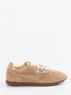 Autry – Sneaker aus Veloursleder beigebraun