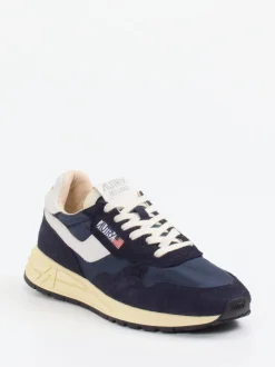 Autry – Sneaker aus Veloursleder und Nylon dunkelblau