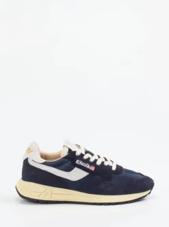 Autry – Sneaker aus Veloursleder und Nylon dunkelblau