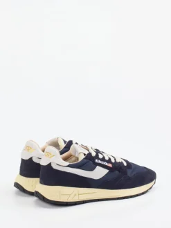 Autry – Sneaker aus Veloursleder und Nylon dunkelblau
