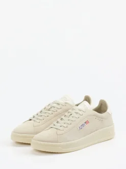 Autry – Sneaker aus Veloursleder in Beige