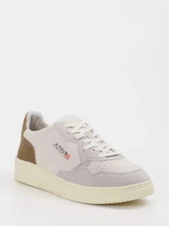 Autry – Sneaker aus Veloursleder in Beige
