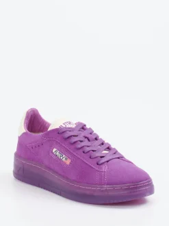 Autry – Sneaker aus Veloursleder in Violett