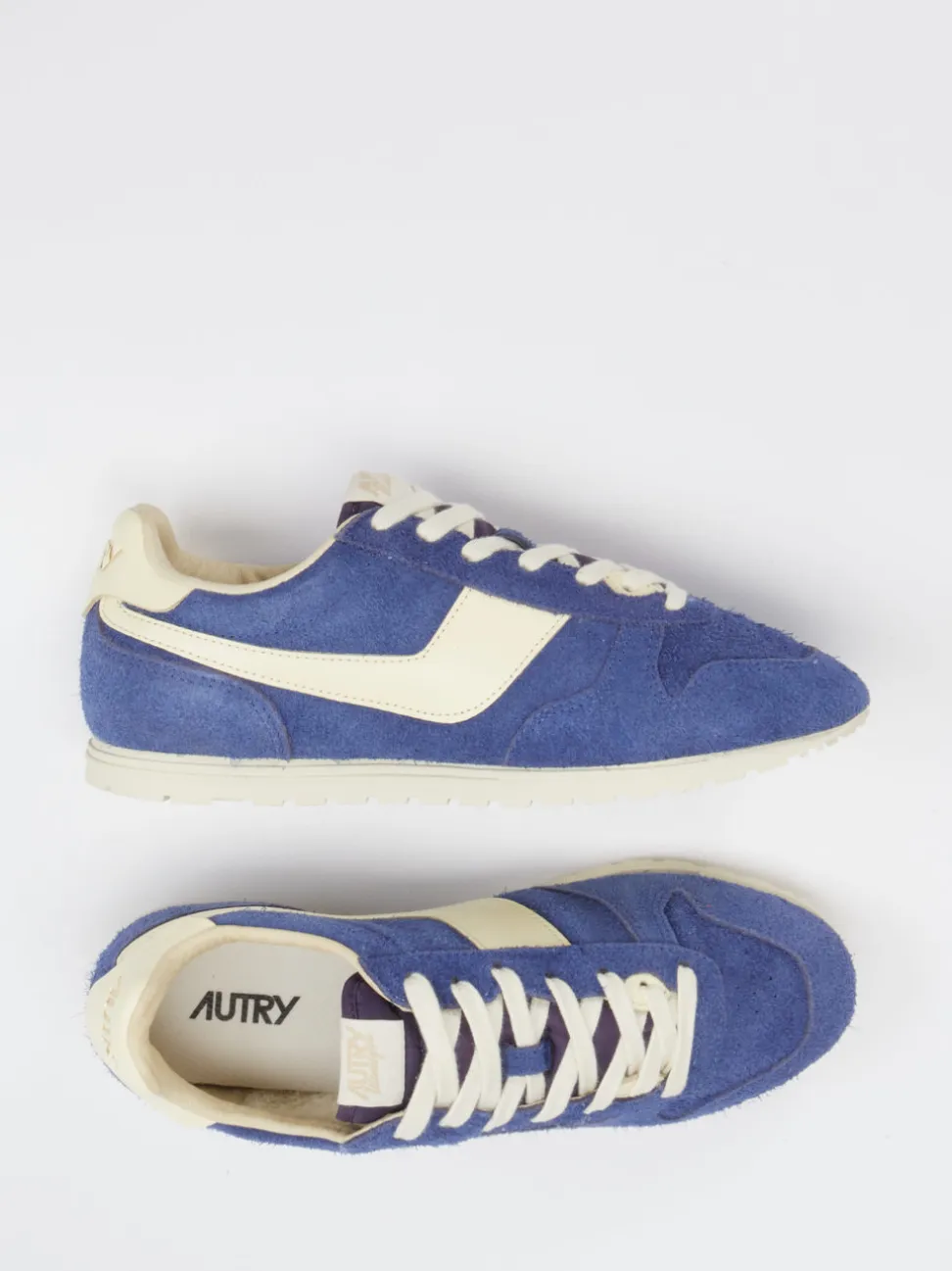Autry – Sneaker aus Veloursleder kornblumenblau