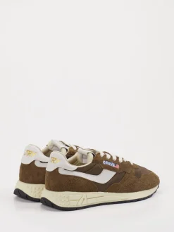 Autry – Sneaker aus Velour/Textil in Braun