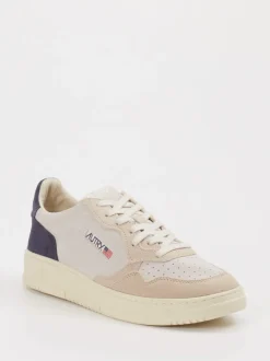 Autry – Sneaker aus Veloursleder in Beige