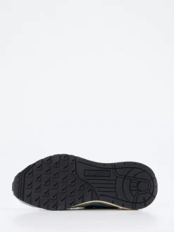 Autry – Sneaker aus Velour/Textil Pastellblau