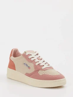 Autry – Sneaker aus Veloursleder in Pastelloptik