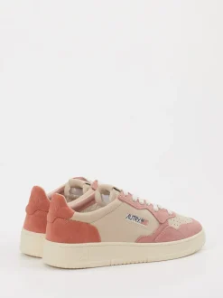 Autry – Sneaker aus Veloursleder in Pastelloptik