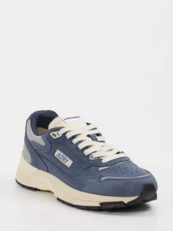 Autry – Sneaker aus Veloursleder jeansblau