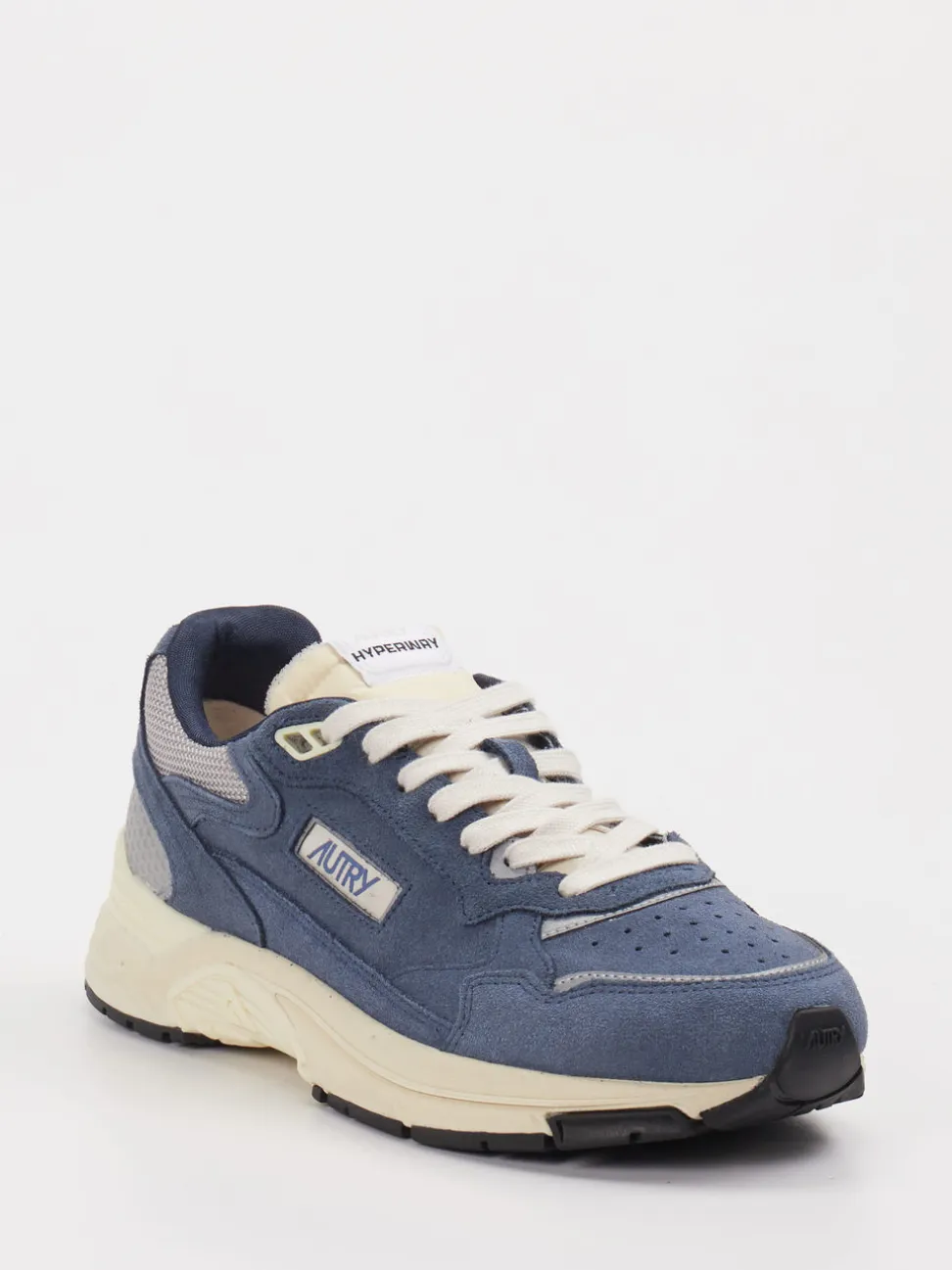 Autry – Sneaker aus Veloursleder jeansblau