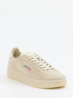 Autry – Sneaker aus Veloursleder Beige