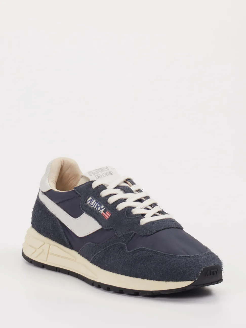 Autry – Sneaker aus Veloursleder und Nylon Dunkelblau
