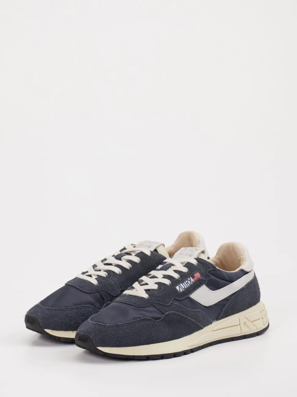 Autry – Sneaker aus Veloursleder und Nylon Dunkelblau