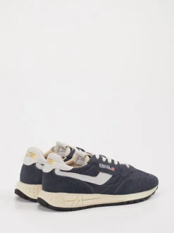 Autry – Sneaker aus Veloursleder und Nylon Dunkelblau