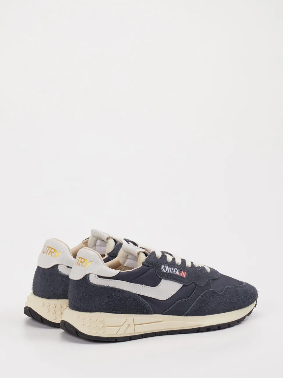 Autry – Sneaker aus Veloursleder und Nylon Dunkelblau