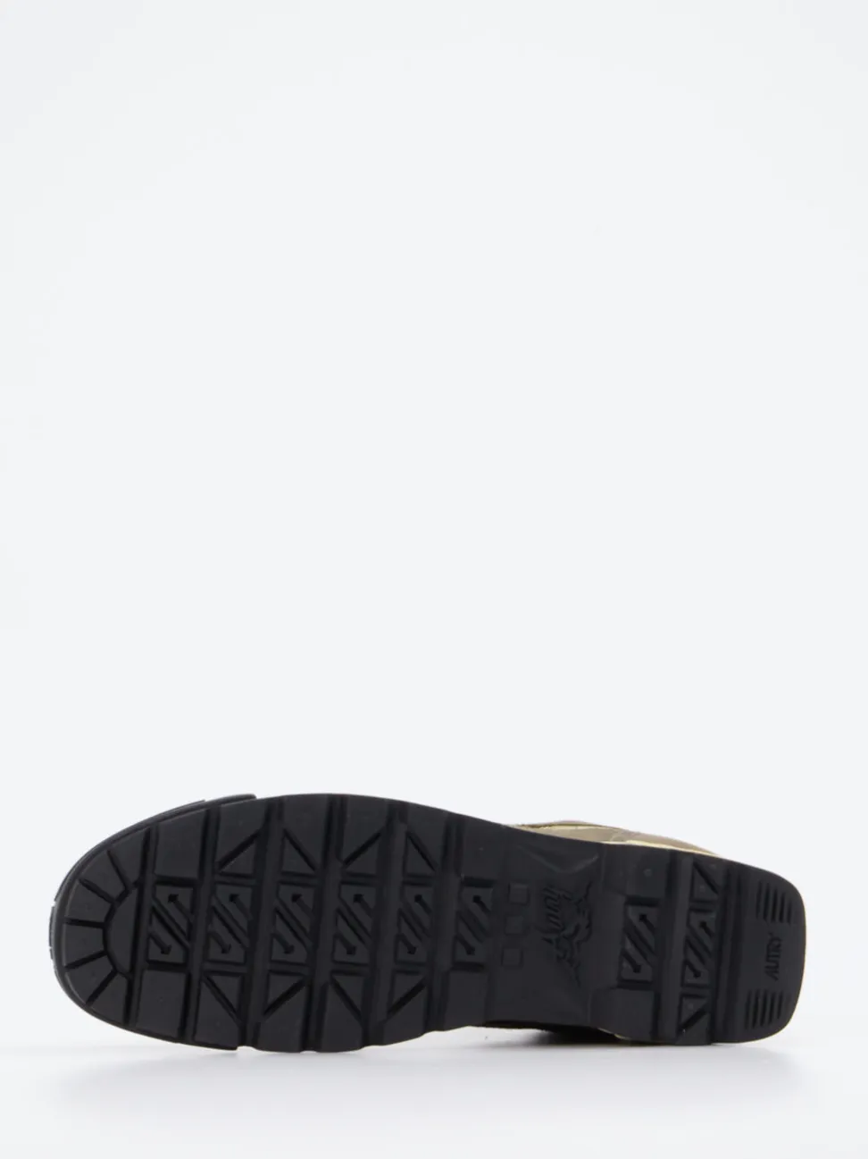 Autry – Sneakerboots aus Veloursleder olivgrün