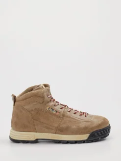 Autry – Wanderstiefel aus Veloursleder sandbeige