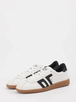 Back 70 – Retro-Sneaker aus Kalbleder Weiß