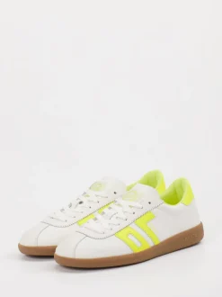 Back 70 – Retro-Sneaker aus Kalbleder Weiß
