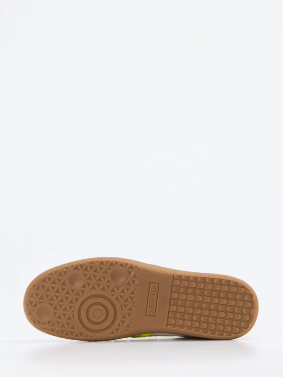 Back 70 – Retro-Sneaker aus Kalbleder Weiß