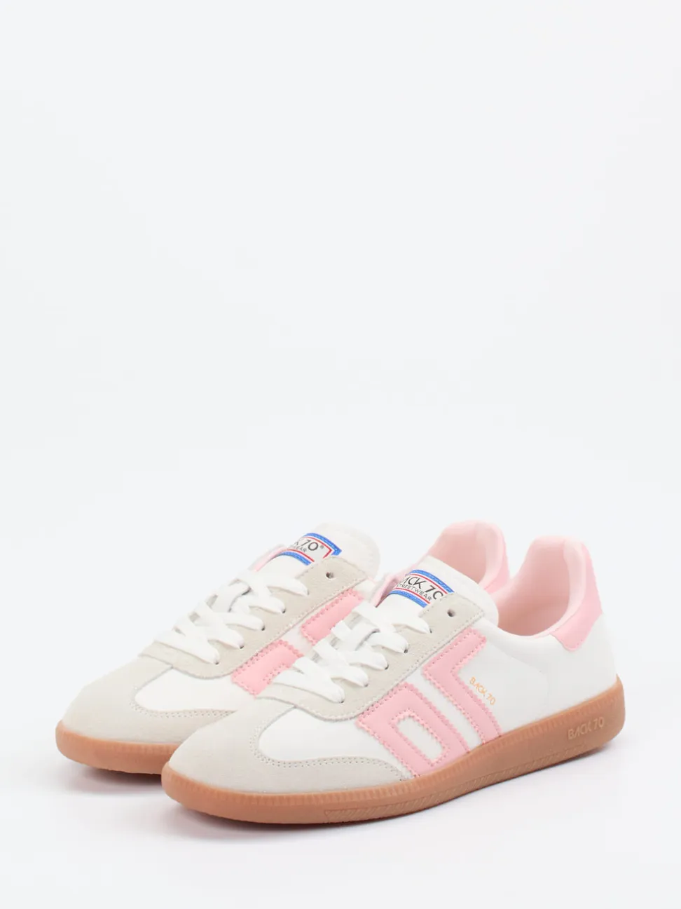 Back 70 – Retro-Sneaker aus Leder in Offwhite