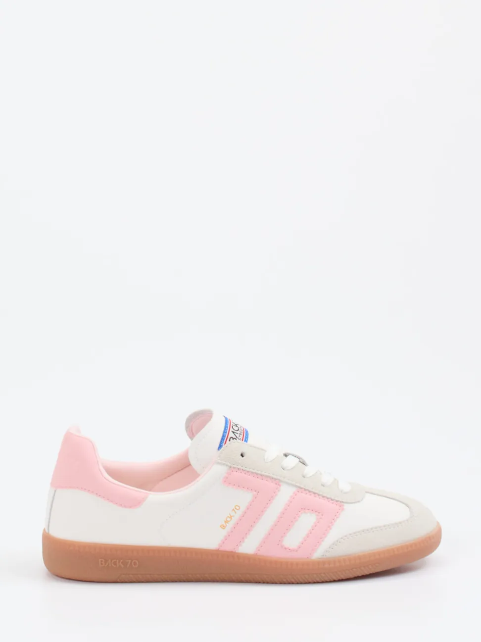 Back 70 – Retro-Sneaker aus Leder in Offwhite