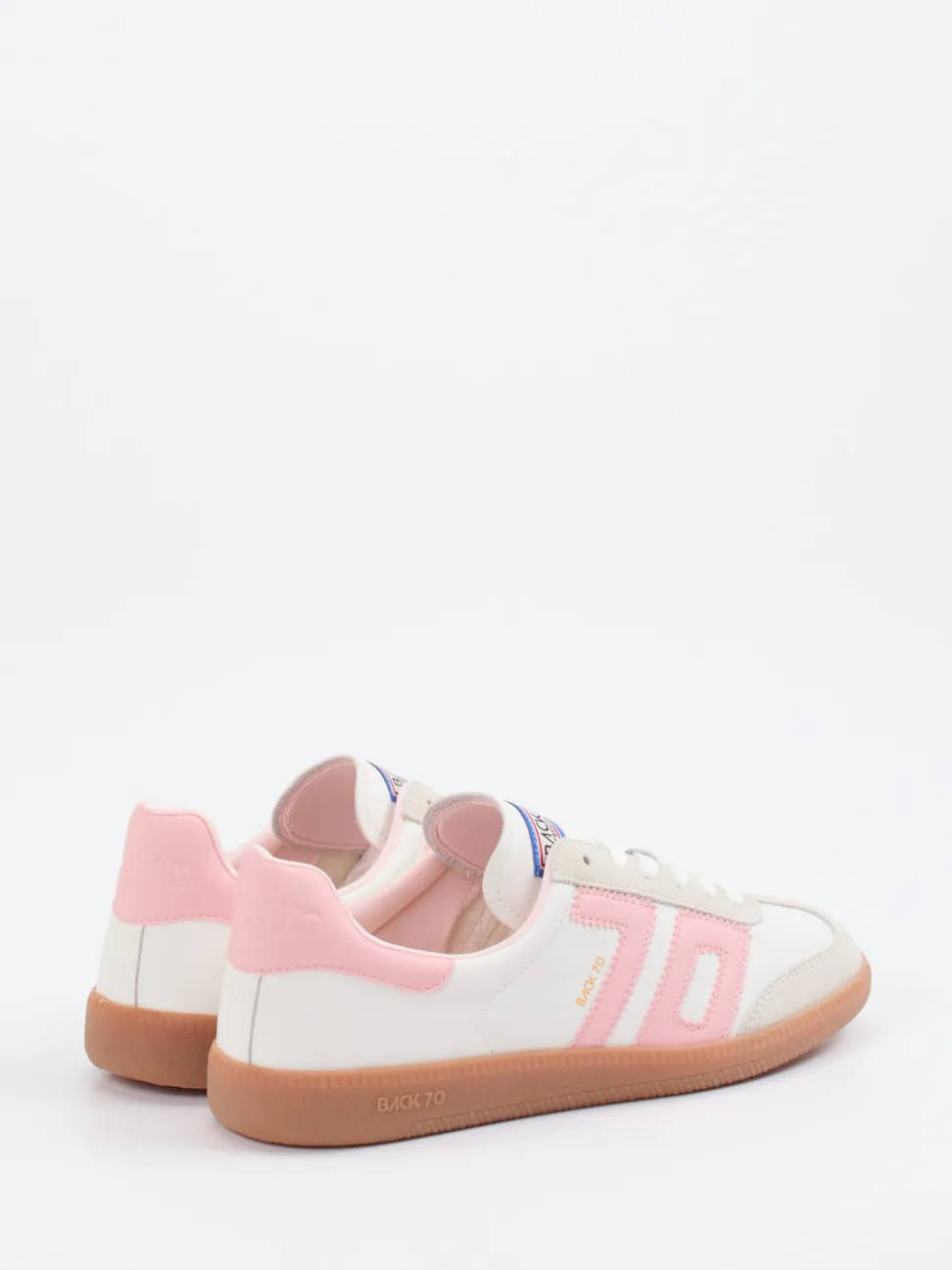 Back 70 – Retro-Sneaker aus Leder in Offwhite
