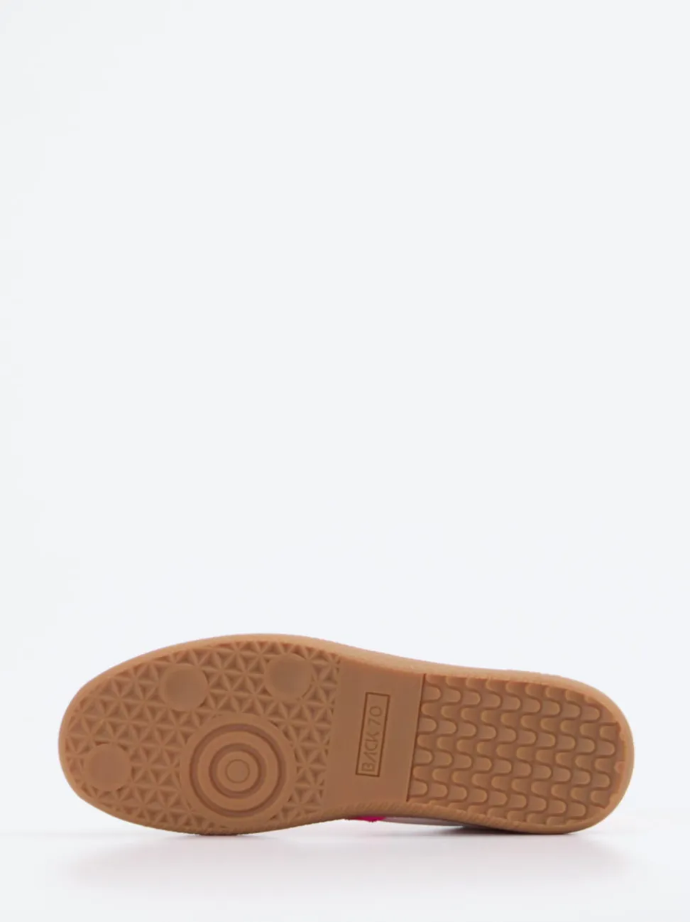 Back 70 – Retro-Sneaker aus Leder in Weiß und Pink