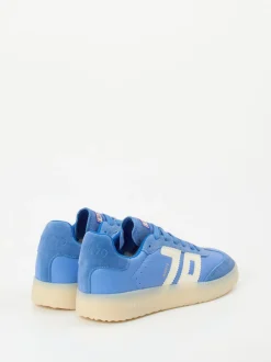 Back 70 – Retro-Sneaker aus Lammleder Himmelblau