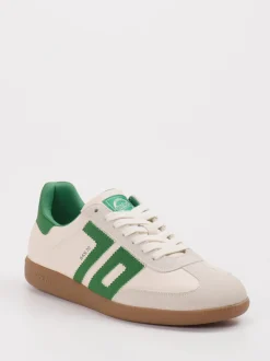 Back 70 – Retro-Sneaker aus Lammleder Beige