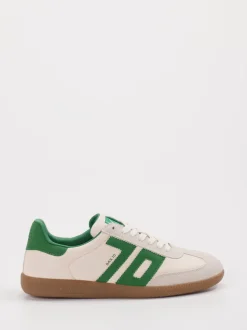 Back 70 – Retro-Sneaker aus Lammleder Beige