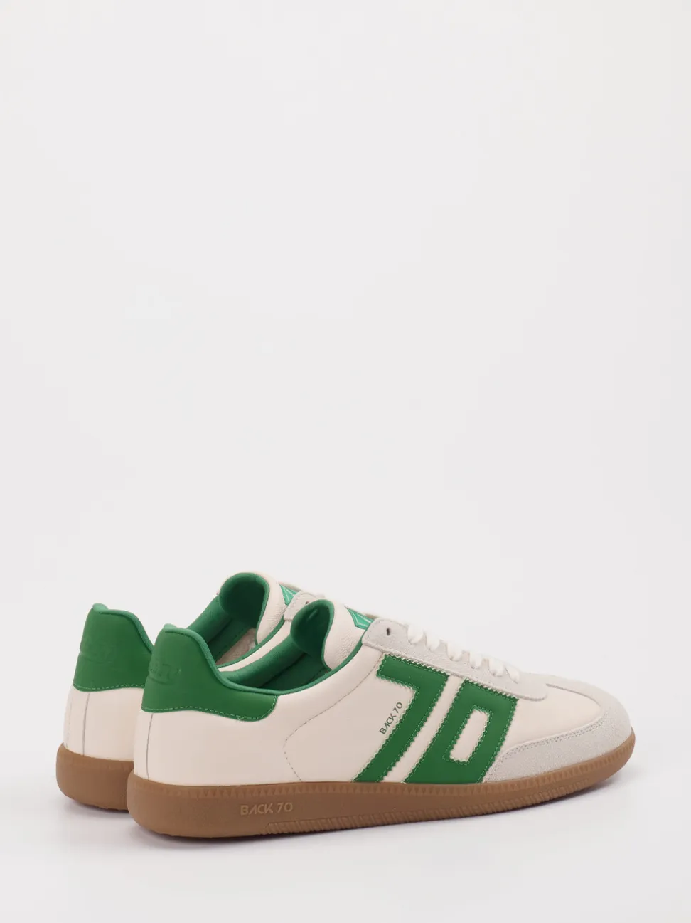 Back 70 – Retro-Sneaker aus Lammleder Beige