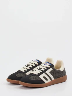 Back 70 – Retro-Sneaker aus Textil Schwarz