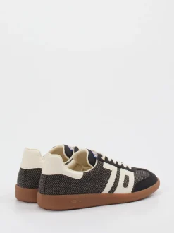 Back 70 – Retro-Sneaker aus Textil Schwarz