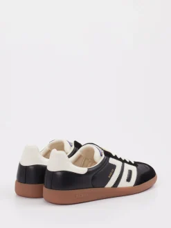 Back 70 – Retro-Sneaker aus Velourleder Schwarz