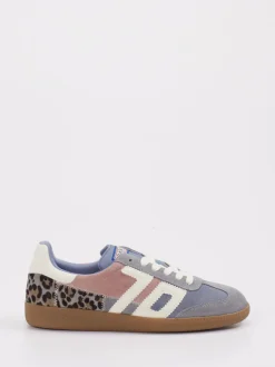 Back 70 – Retro-Sneaker aus Veloursleder mehrfarbig