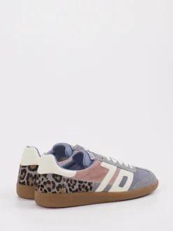 Back 70 – Retro-Sneaker aus Veloursleder mehrfarbig