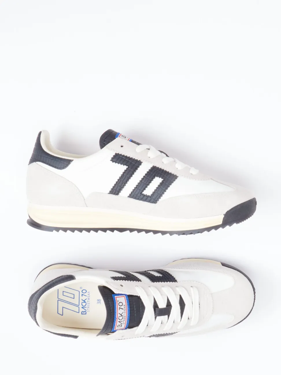 Back 70 – Retro-Sneaker aus Veloursleder und Textil