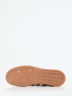 Back 70 – Retro-Sneaker aus Veloursleder navyblau