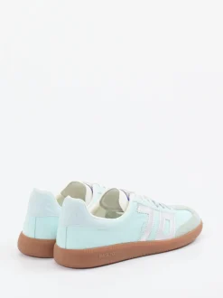 Back 70 – Retro-Sneaker aus Veloursleder Pastellmint