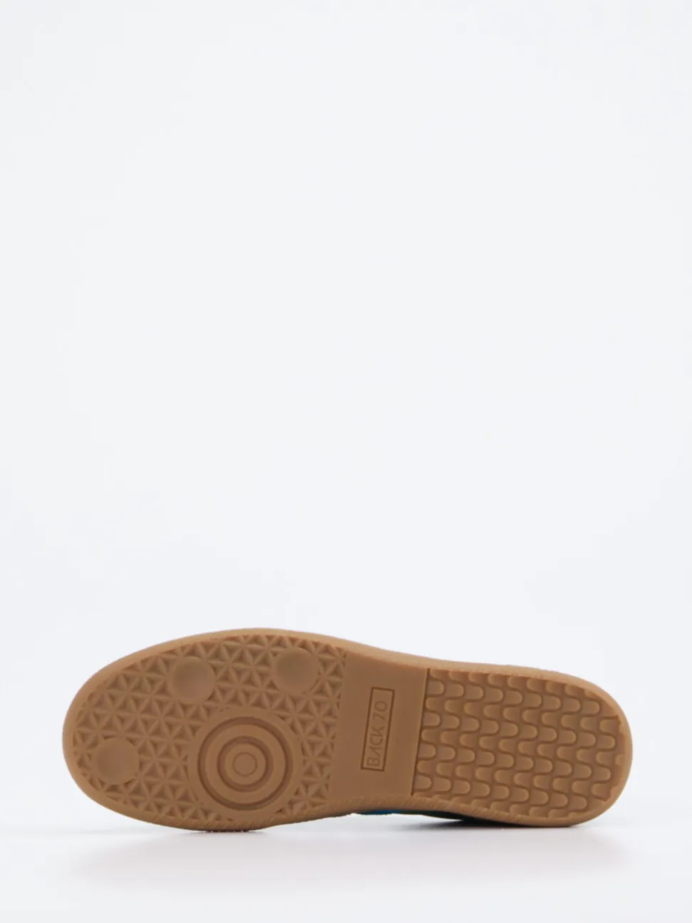 Back 70 – Retro-Sneaker aus Veloursleder Textil grün