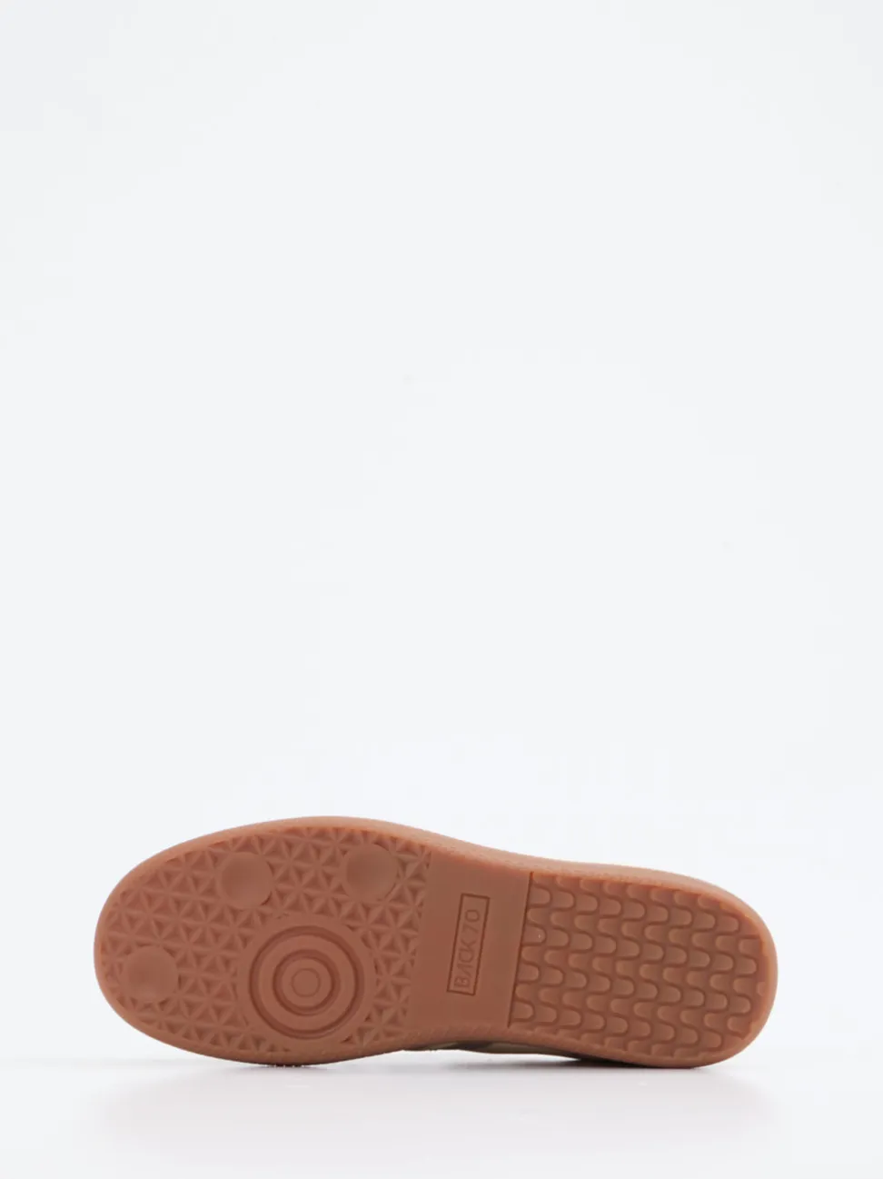 Back 70 – Retro-Sneaker aus Velour/Leder cremeweiß