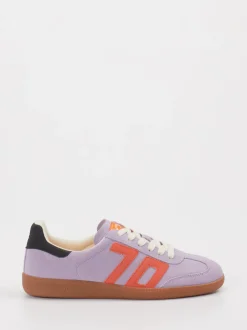 Back 70 – Retro-Sneaker aus Veloursleder Flieder