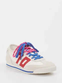 Back 70 – Retro-Sneaker aus Velourleder Offwhite