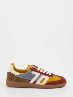 Back 70 – Retro-Sneaker aus Veloursleder Multi