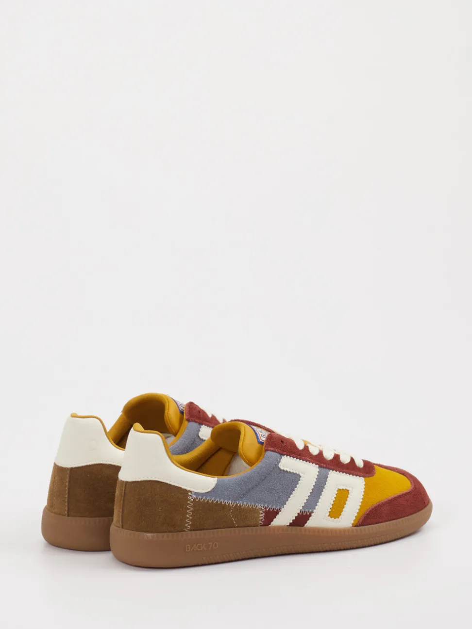 Back 70 – Retro-Sneaker aus Veloursleder Multi