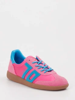 Back 70 – Retro-Sneaker aus Veloursleder/Textil Pink
